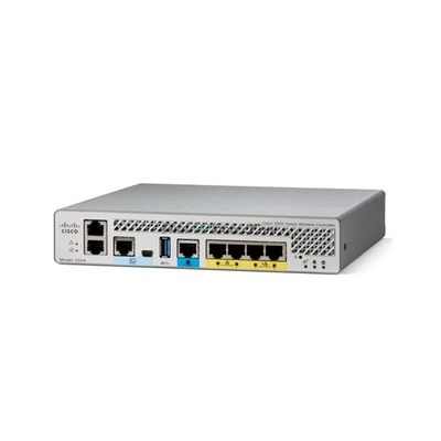 AIR-CT2504-5-K9 Controller wireless Cisco efficientemente crittografato con 2 porte e crittografia WPA2