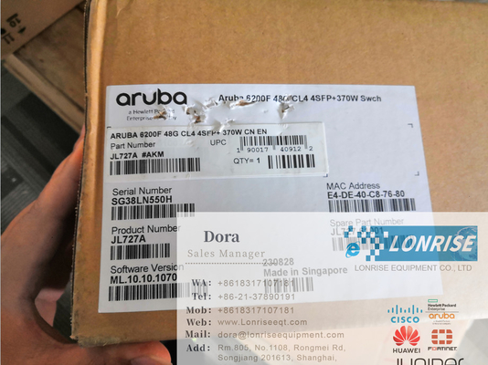 Jl727a Nuovo sigillato ArubaEnterprise Ethernet gestito 10 Gb 48 Port Poe Switch Gigabit