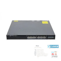 WS-C3650-24PD-S Switch Ethernet della serie C3650 24 porte PoE Gigabit Enterprise Switch WS-C3650-24PD-S