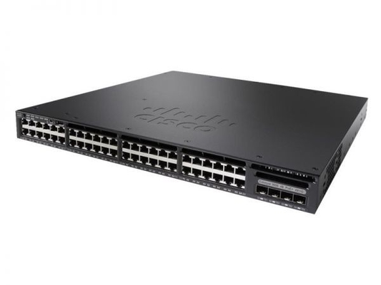 WS C3650 48PS S Catalyst 3650 48 10 100 1000 Ethernet PoE Ports 4 1G Uplinks Layer 3 Switching IP Base IOS Gestito