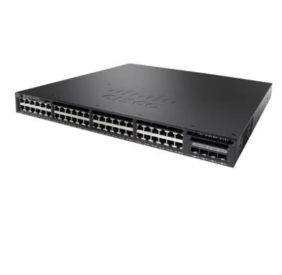 WS-C3650-48FS-S Cisco Catalyst 3650 48 * 10/100/1000 porte Ethernet - Full PoE - 4 x 1G Uplink - Switching Layer 3 - IP Base - gestito