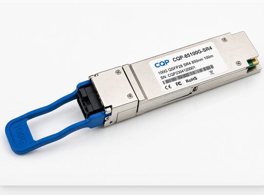 CQP-85100G-SR4 100G QSFP28 SR4 Transceiver Ottico | Fibra Multimodale MPO | Transceiver Ottici ad Alta Velocità per Data Center