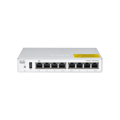 Switch gestito Gigabit a 8 porte Cisco C1200-8T-D Catalyst 1200 per reti di piccole imprese