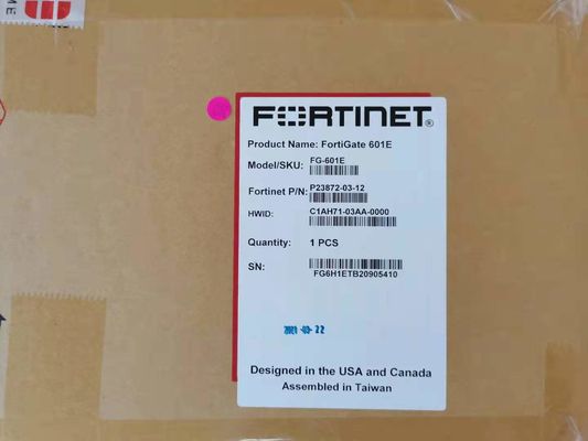 Scanalature di media portata di FortiGate 601E 2x 10 GE SFP+ di serie di FG-601E Fortinet NGFW